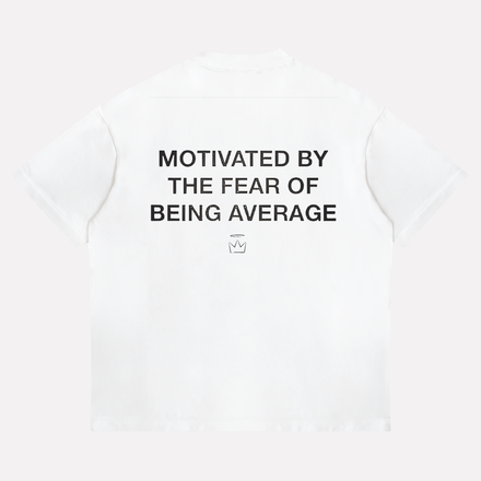 "Motivated By The Fear Of Being Average"