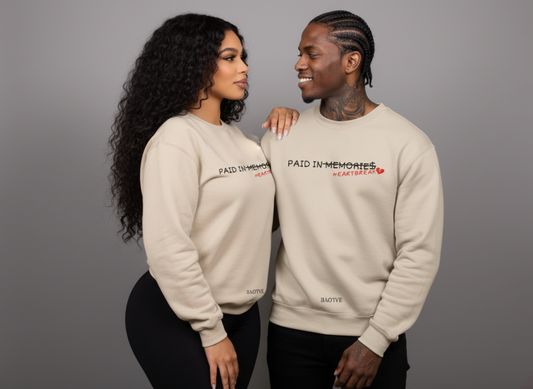 "Paid In Heartbreak" — Premium Crewneck