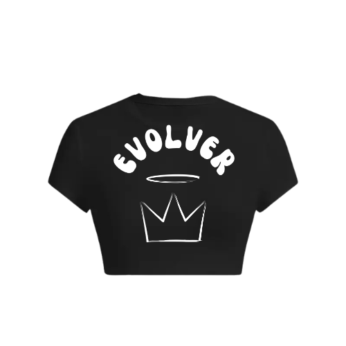 "EVOLVER"— Crop Top