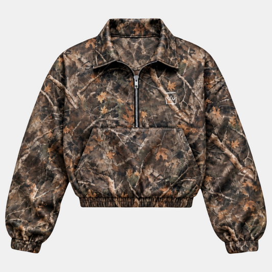 "Or Else" Woodland Jacket