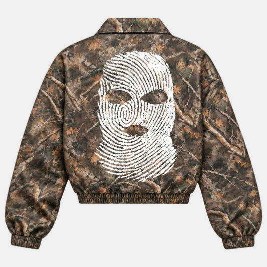 "Or Else" Woodland Jacket