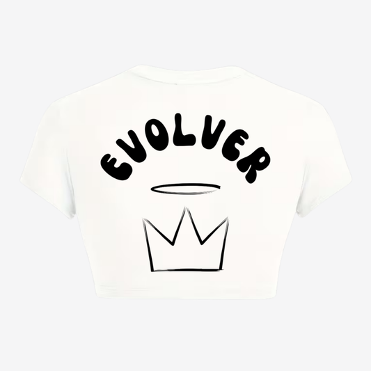 "EVOLVER" — Crop Top