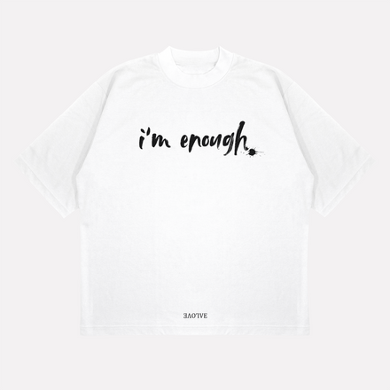 "I'm Enough" — Crop Top