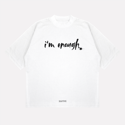 "I'm Enough" — Crop Top